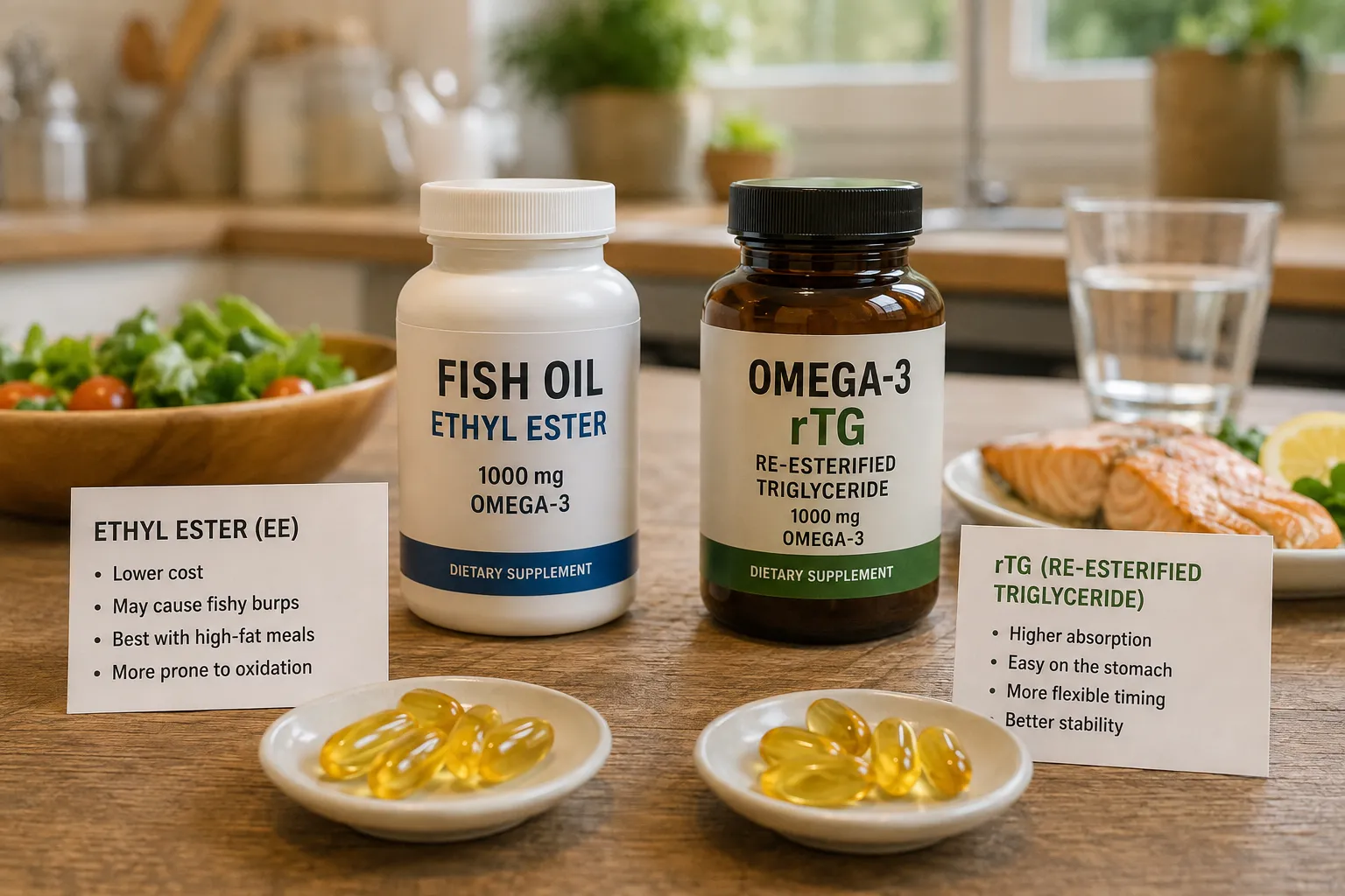 Omega-3 dạng TG vs EE: điều gì quan trọng với người tiêu dùng?