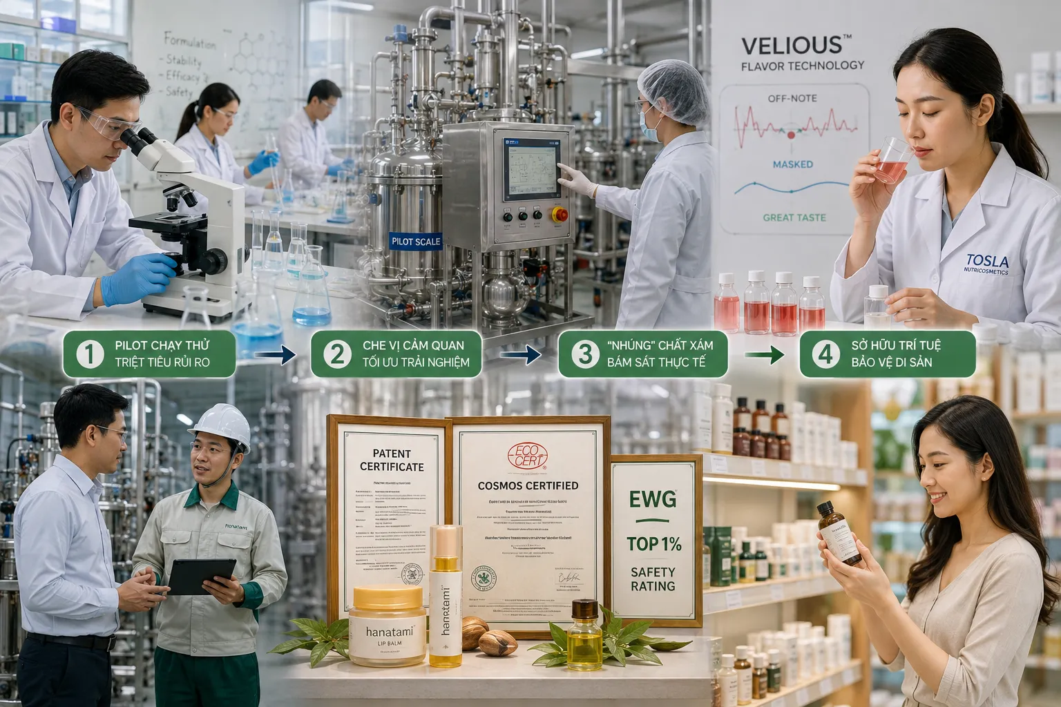Từ Phòng Lab Đến Kệ Hàng: 4 "Mắt Xích" Quyết Định Thành Bại Của Một Sản Phẩm R&D